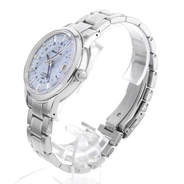 グランドセイコー エレガンスコレクション メカニカルハイビート GMT 白南風 SBGJ249 中古 メンズ