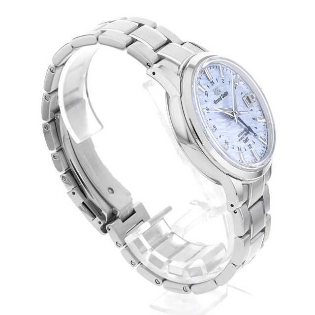 グランドセイコー エレガンスコレクション メカニカルハイビート GMT 白南風 SBGJ249 中古 メンズ