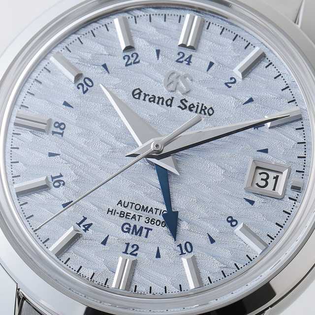 グランドセイコー エレガンスコレクション メカニカルハイビート GMT 白南風 SBGJ249 中古 メンズ