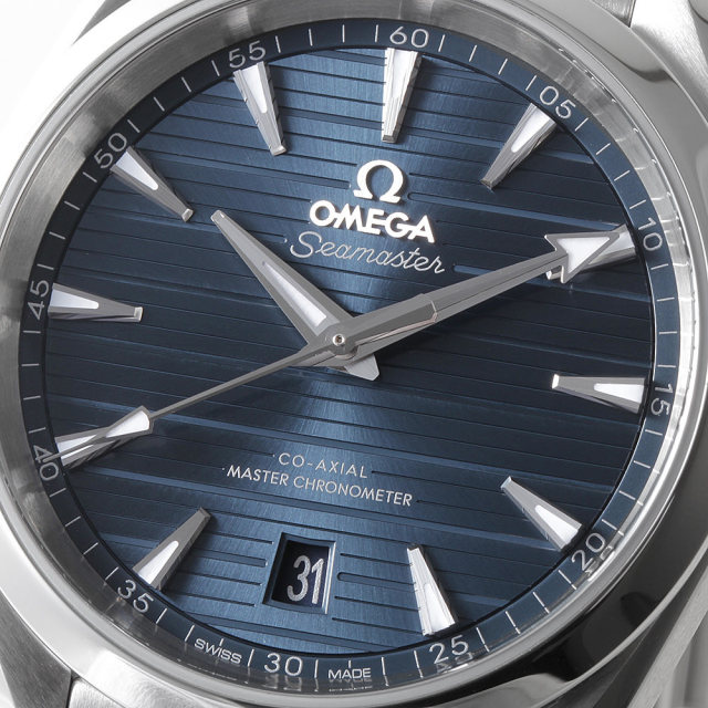 220.10.38.20.03.001 ブルー OMEGA（オメガ）シーマスター アクアテラ  