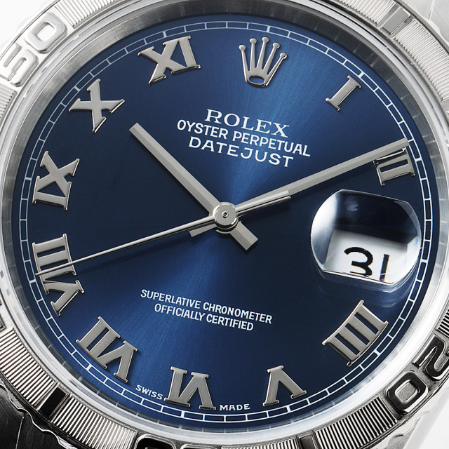16264 ブルー ROLEX（ロレックス）デイトジャスト サンダーバード 中古  