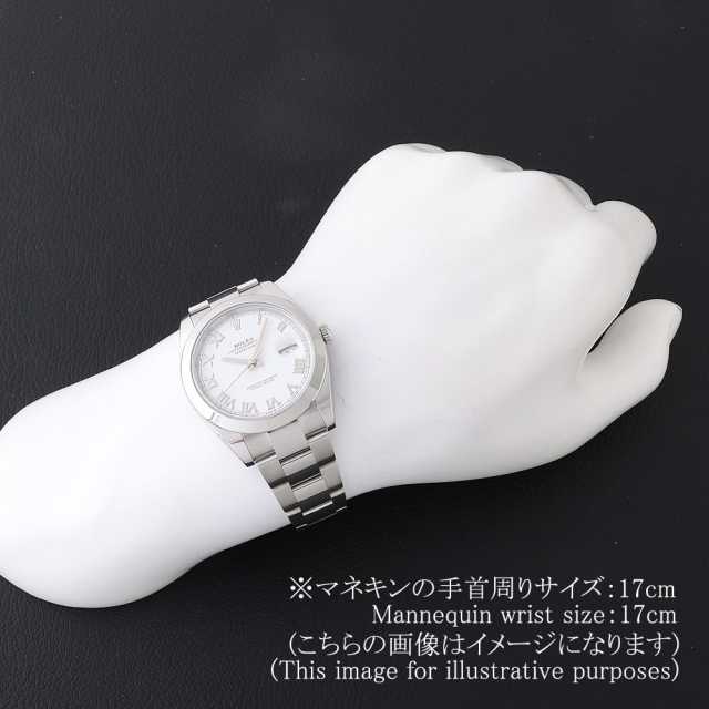 格安新品  126300 中古 ROLEX（ロレックス）デイトジャスト41 ホワイト ベルト、ブレスレット