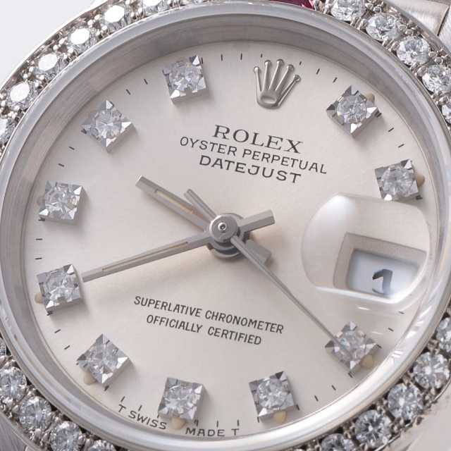 69069G シルバー ROLEX（ロレックス）デイトジャスト ベゼル