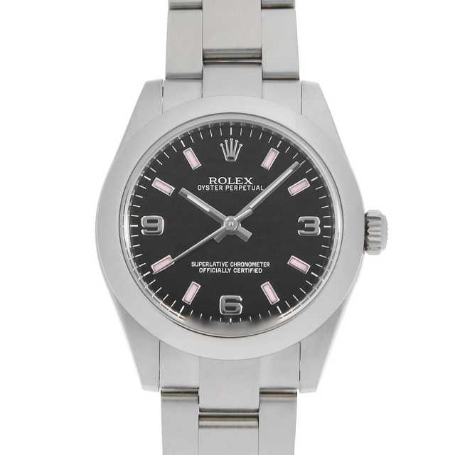 177200 ブラック ROLEX（ロレックス）オイスターパーペチュアル