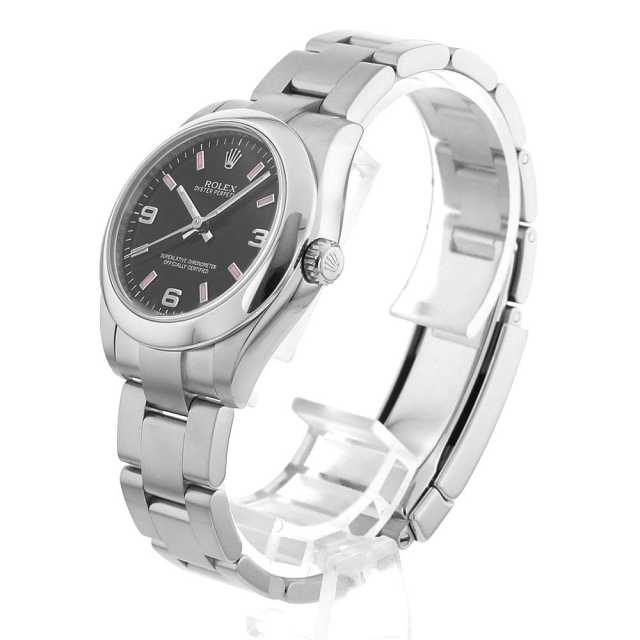 177200 ブラック ROLEX（ロレックス）オイスターパーペチュアル 中古  