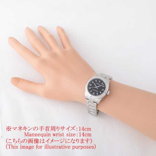 177200 ブラック ROLEX（ロレックス）オイスターパーペチュアル 中古  