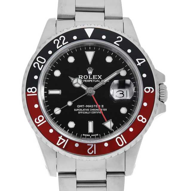 16760 ブラック ROLEX（ロレックス）GMTマスターII ファットレディ