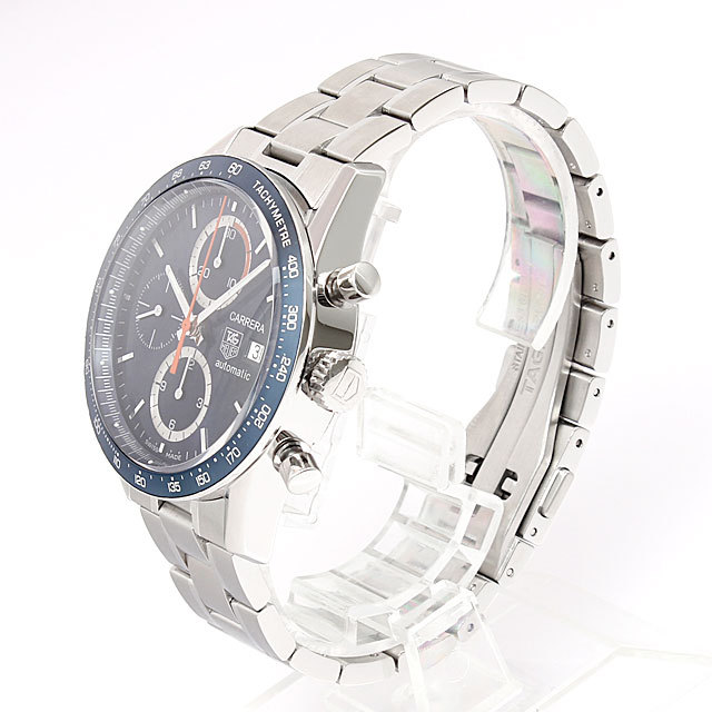 タグホイヤー カレラ クロノグラフ タキメーター CV2015.BA0786 中古 メンズ