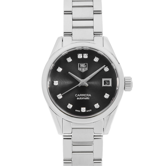 タグホイヤー カレラ レディ ダイヤモンド WAR2413.BA0776 中古 レディース