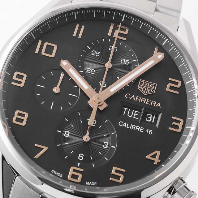 タグホイヤー カレラ キャリバー16 クロノグラフ エレガンス CV2A1AB.BA0738 中古 メンズ