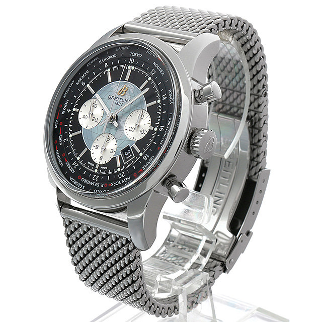 Transocean Chronograph Unitime A050B62OCA (AB0510) Sub-image 1