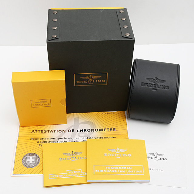 Transocean Chronograph Unitime A050B62OCA (AB0510) Sub-image 4