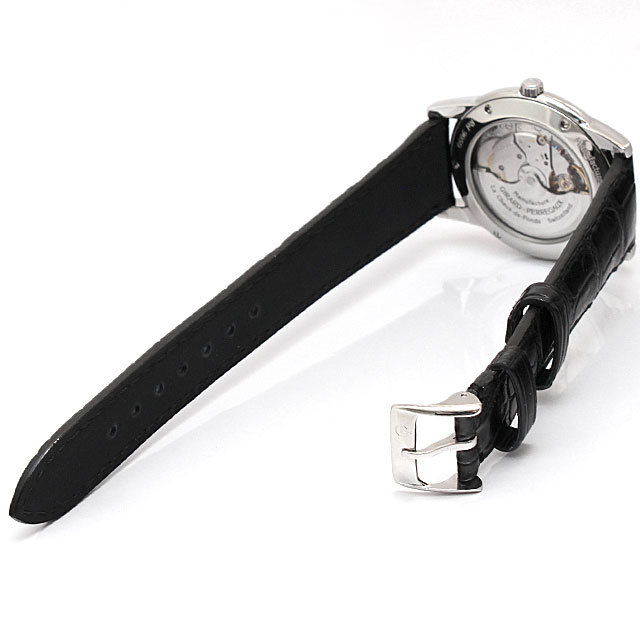 ジラールペルゴ 9050 自動巻 白文字盤 メンズ腕時計