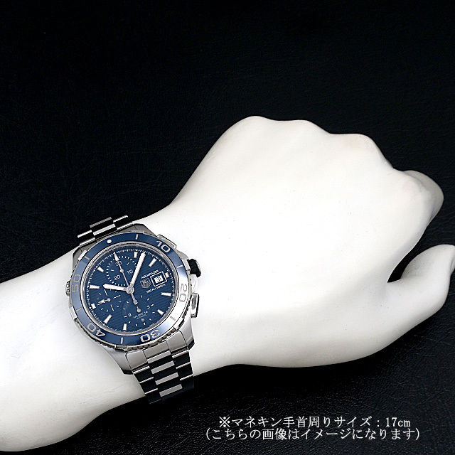 タグホイヤー アクアレーサー500M クロノグラフ セラミック CAK2112.BA0833 中古 メンズ
