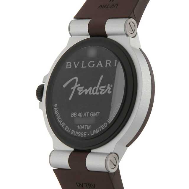 BB40ATGMT(104117) ブラウン BVLGARI（ブルガリ）アルミニウム GMT