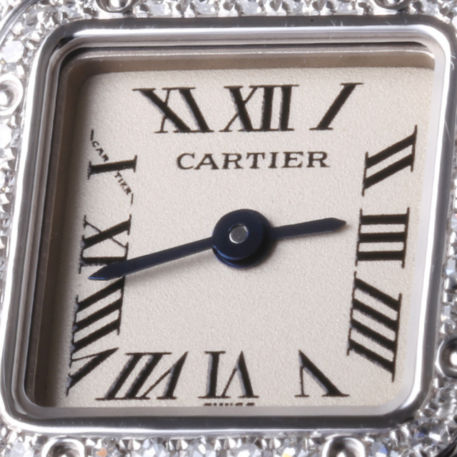 カルティエ　レディース Cartier カルティエ タンクアロンジェ 1380 クォーツ YG/サテン
