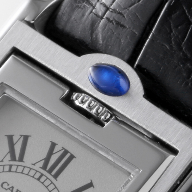 カルティエ 腕時計 W1011158 美品  タンクバスキュラントSM W1011158 アイボリー Cartier（カルティエ）タンクバスキュ