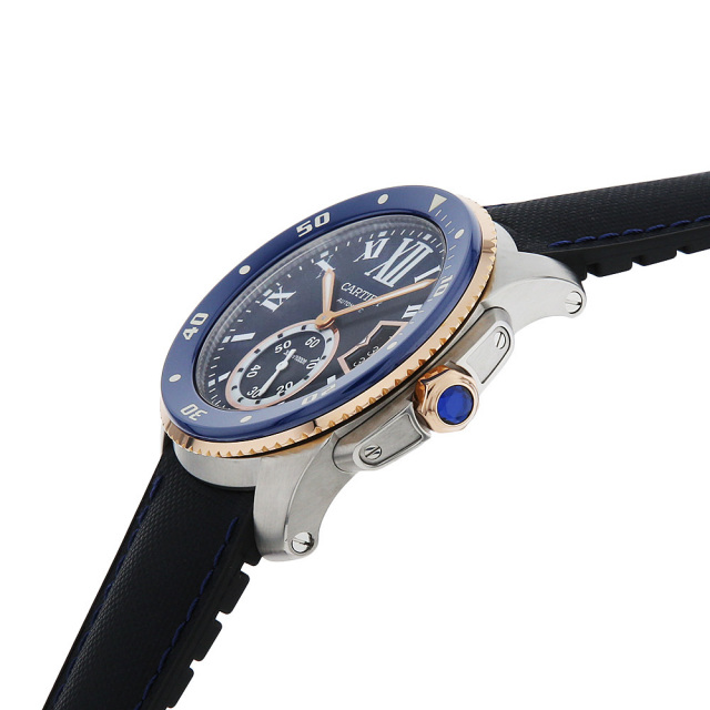 W2CA0008 ブルー Cartier（カルティエ）カリブル ドゥ カルティエ  