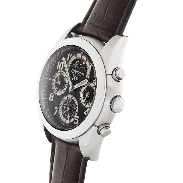 カンパノラ パーペチュアルカレンダー ミニッツリピーター 黒橡(くろつるばみ) CTR57-1091 サブ画像１