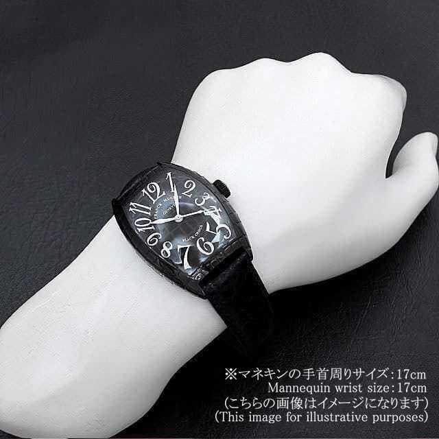 フランクミュラー トノーカーベックス 8880SC BLK CRO AC メンズ 中古