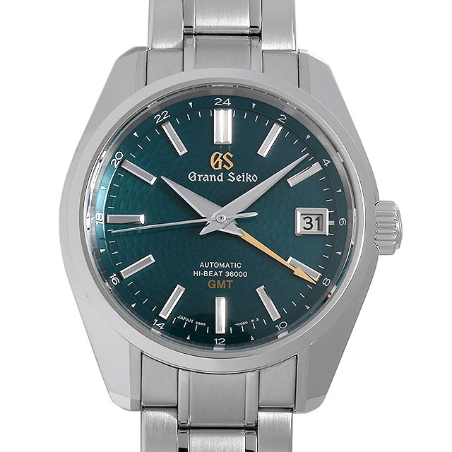 グランドセイコー ハイビート36000 GMT 海外限定700本 孔雀 SBGJ227 中古 メンズ