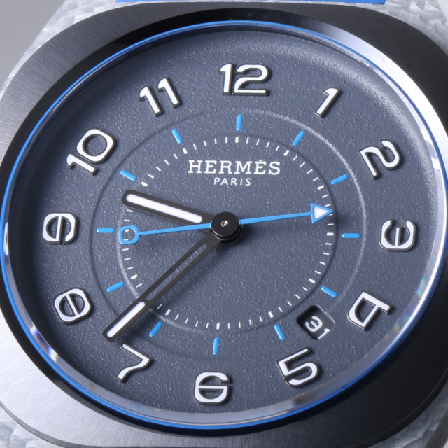 エルメス エルメス - H08 | HERMES | SP1.742.332 | グラフェン 黒文字盤 自動