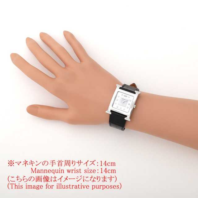 keiさん専用 時間限定あり エルメス Hウォッチ HH1.538 ホワイトシェル HERMES（エルメス）Hウォッチ ラグダイヤ 中古