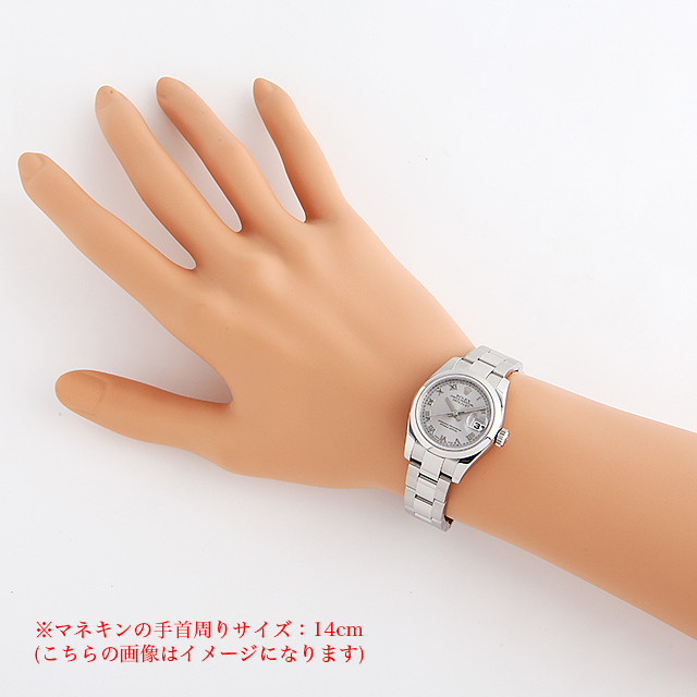 ロレックス デイトジャスト ランダム番 腕時計 179160 ロレックス ROLEX デイトジャスト Ref.179160 ピンクローマ ランダム番