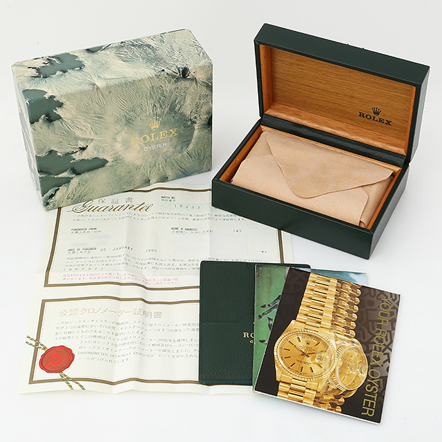 ROLEX 16233 腕時計用 オリジナル ボックス ロレックス 箱 ボックス BOX 16233 デイトジャスト ROLEX 16233 腕時計