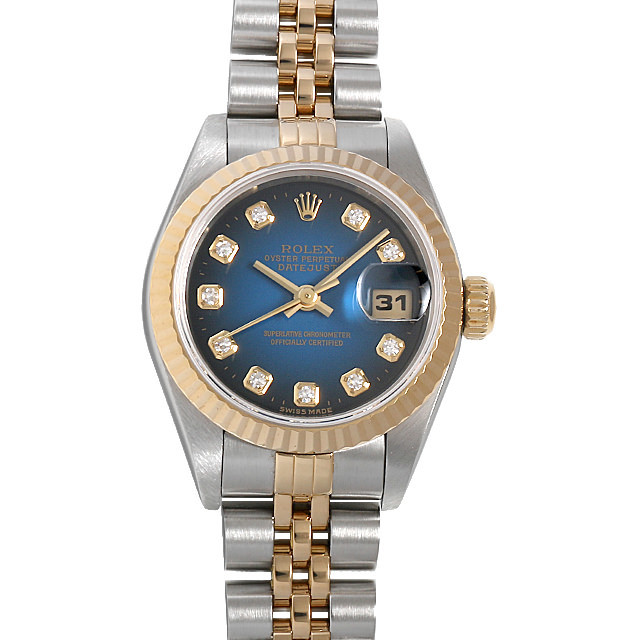 デイトジャスト 10Pダイヤ 69173G メイン画像