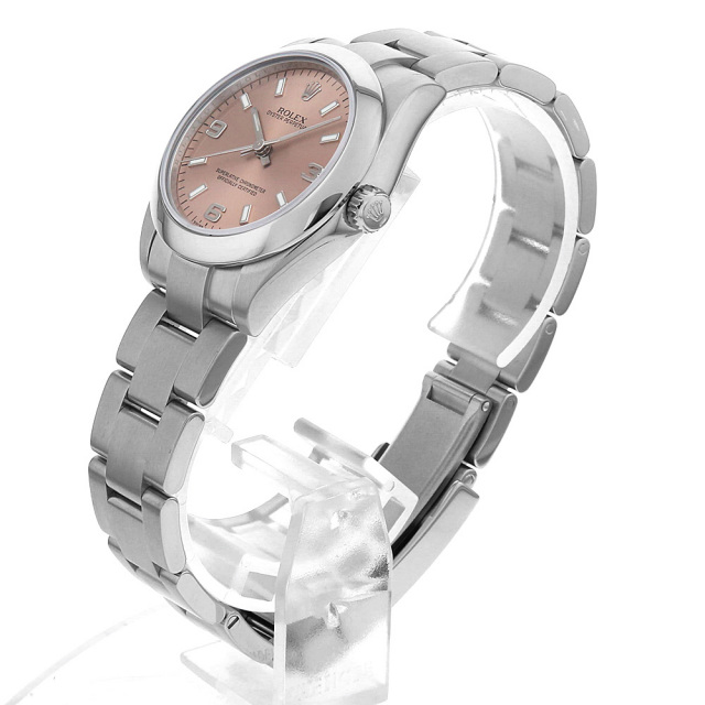 177200 ピンク ROLEX（ロレックス）オイスターパーペチュアル 中古  