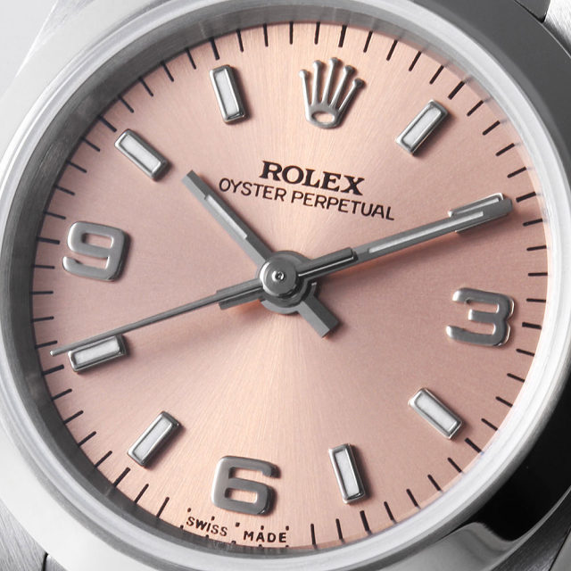76080 ピンク ROLEX（ロレックス）オイスターパーペチュアル 中古  