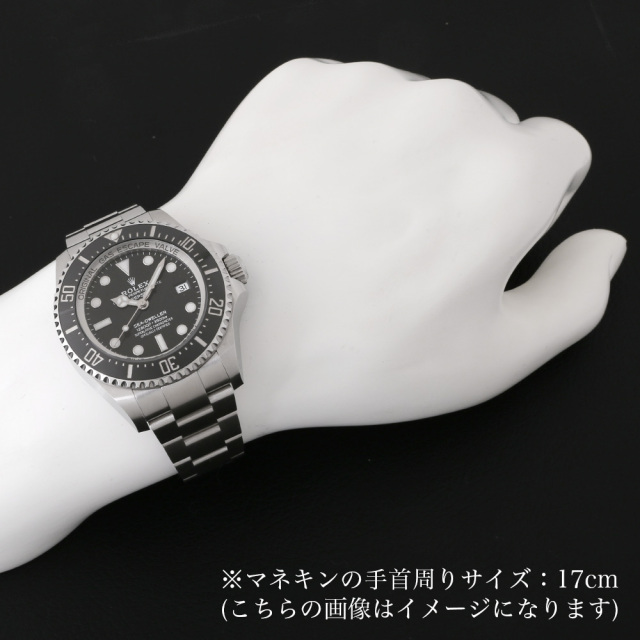 136660 ブラック ROLEX（ロレックス）ディープシー SEA-DWELLER