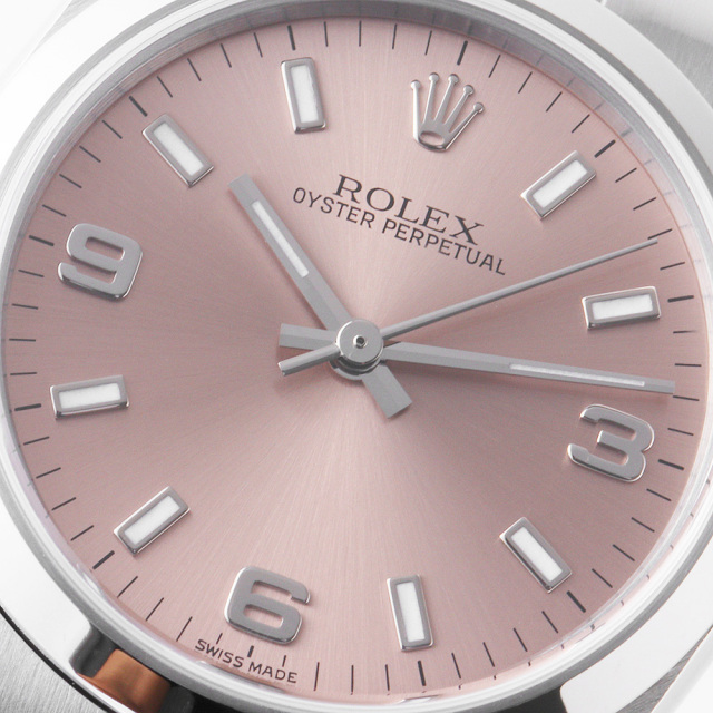 77080 ピンク ROLEX（ロレックス）オイスターパーペチュアル 中古  