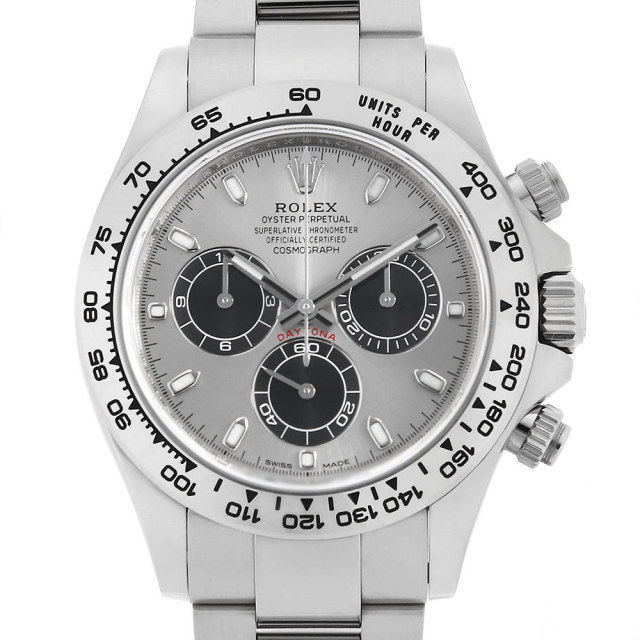 116509 スチール×ブラック ROLEX（ロレックス）デイトナ 中古 | 高級 