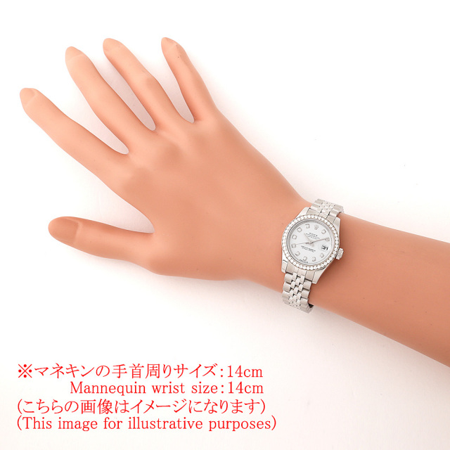 ロレックス デイトジャスト 179384G レディース 中古