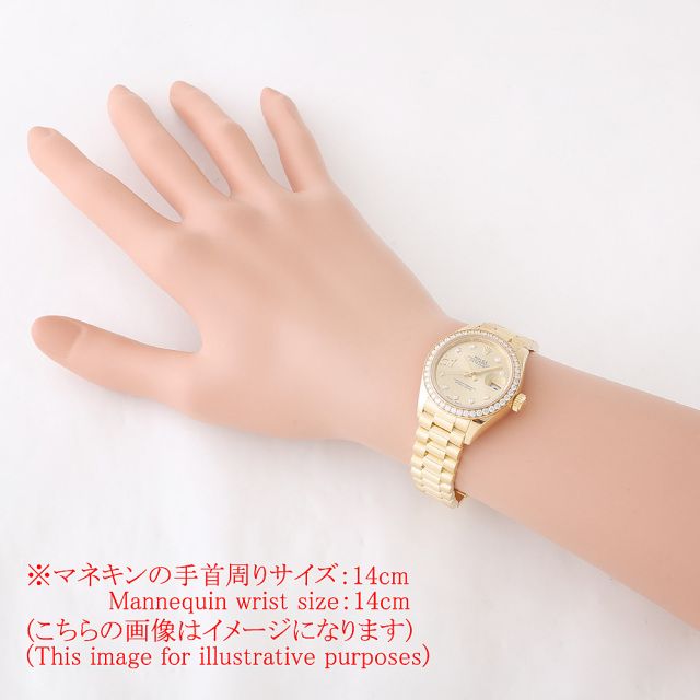 279138RBR シャンパン ROLEX（ロレックス）デイトジャスト28