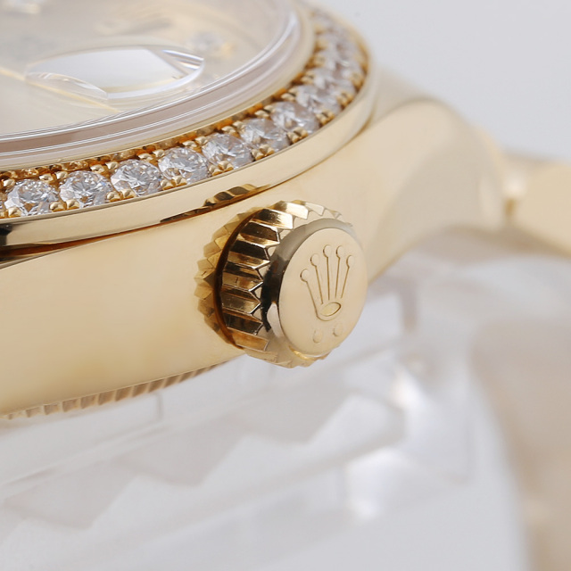 279138RBR シャンパン ROLEX（ロレックス）デイトジャスト28