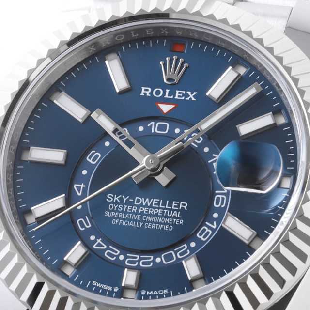 336934 ブルー ROLEX（ロレックス）スカイドゥエラー 中古