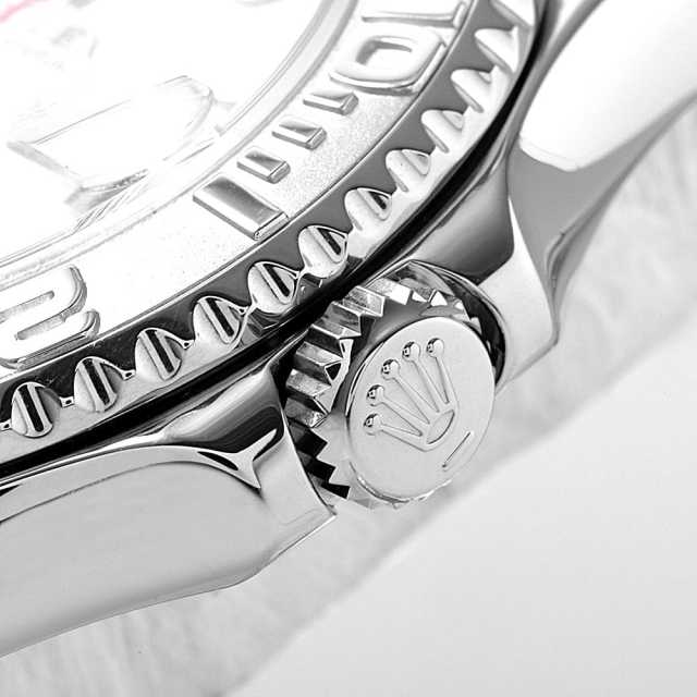 漆黒です★他の方は御遠慮下さい 168622 シルバー ROLEX（ロレックス）ヨットマスター 中古