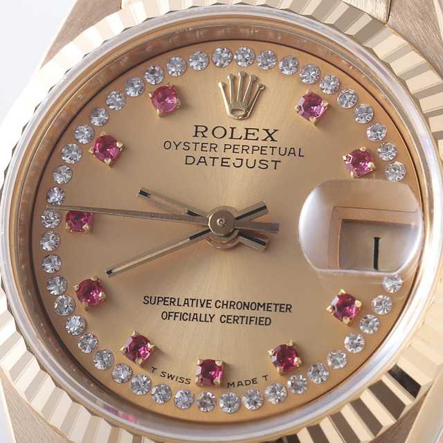 69178LR シャンパン ROLEX（ロレックス）デイトジャスト サークル