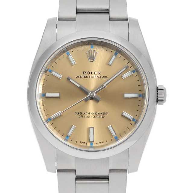 ロレックス オイスターパーペチュアル 114200 メンズ 中古