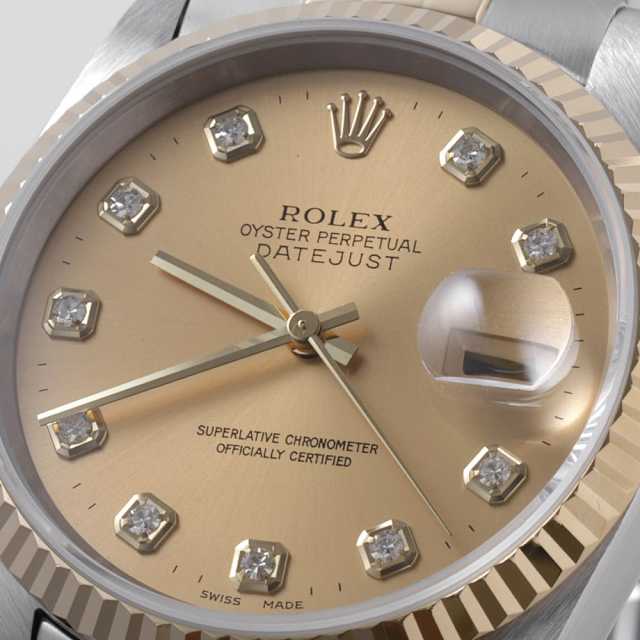 ロレックス デイトジャスト 16233G メンズ 中古