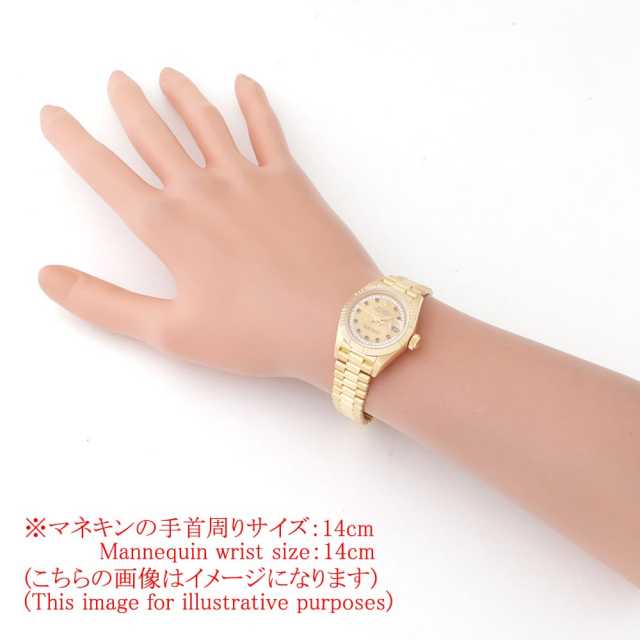 69178LR シャンパン ROLEX（ロレックス）デイトジャスト サークル