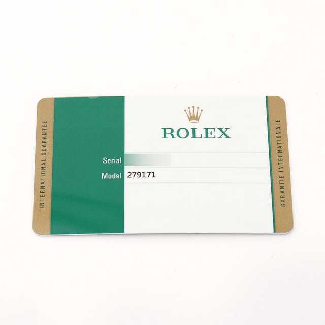 ロレックス デイトジャスト 279171G レディース 中古