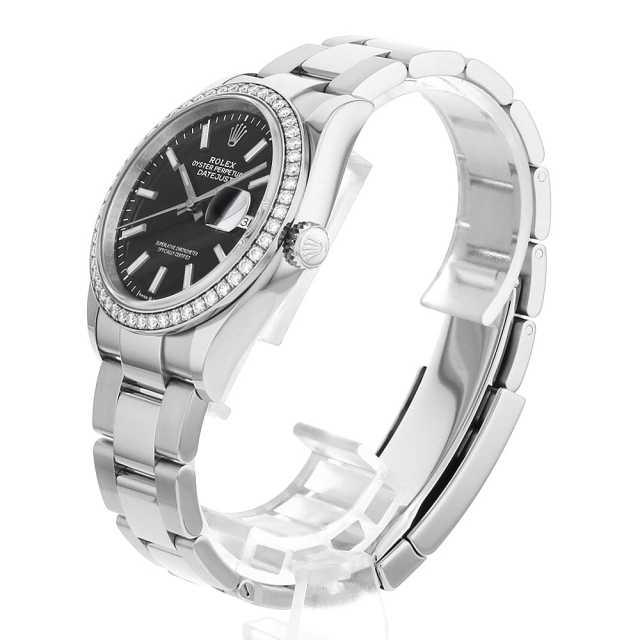 ロレックス デイトジャスト 126284RBR メンズ 中古