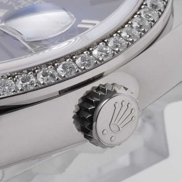 128349RBR ブルー ROLEX（ロレックス）デイデイト36 ベゼルダイヤ 中古