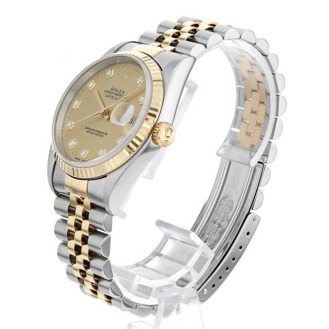 ROLEX Datejust 16233G Men's Used