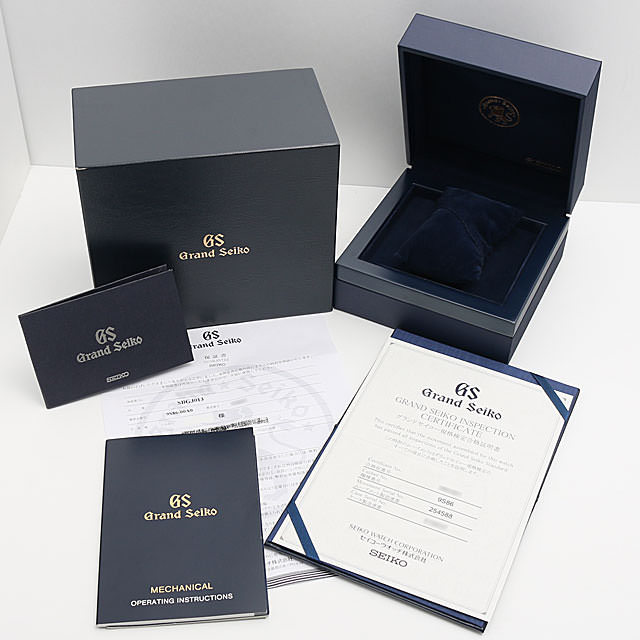 グランドセイコー メカニカルハイビートGMT マスターショップ限定 SBGJ013 中古 メンズ