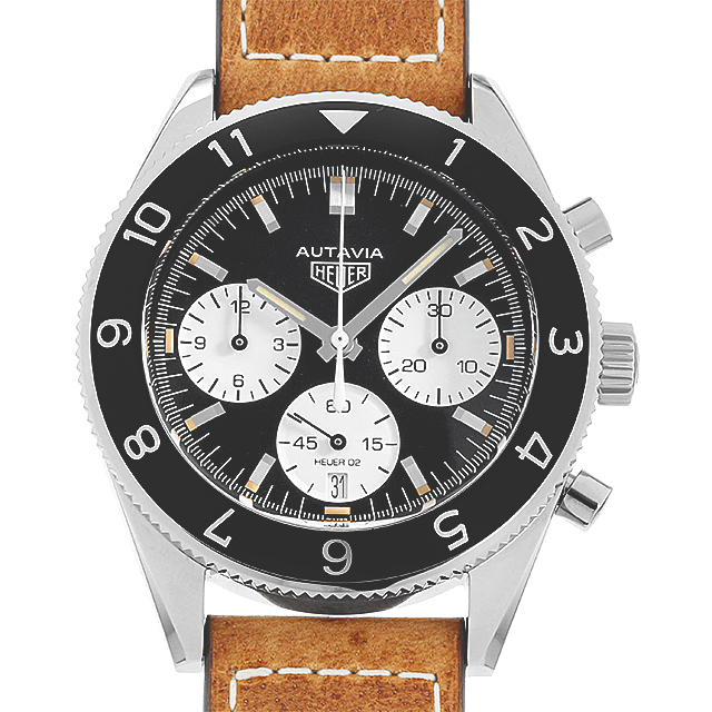 タグホイヤー ヘリテージ キャリバー ホイヤー02 クロノグラフ CBE2110.FC8226 中古 メンズ